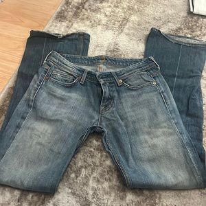 7 For All Mankind wide denim size 26